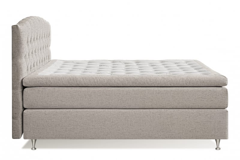 Jenkkisänky Abelie 160x200 Medium - Beige - Huonekalut - Sänky - Jenkkisängyt