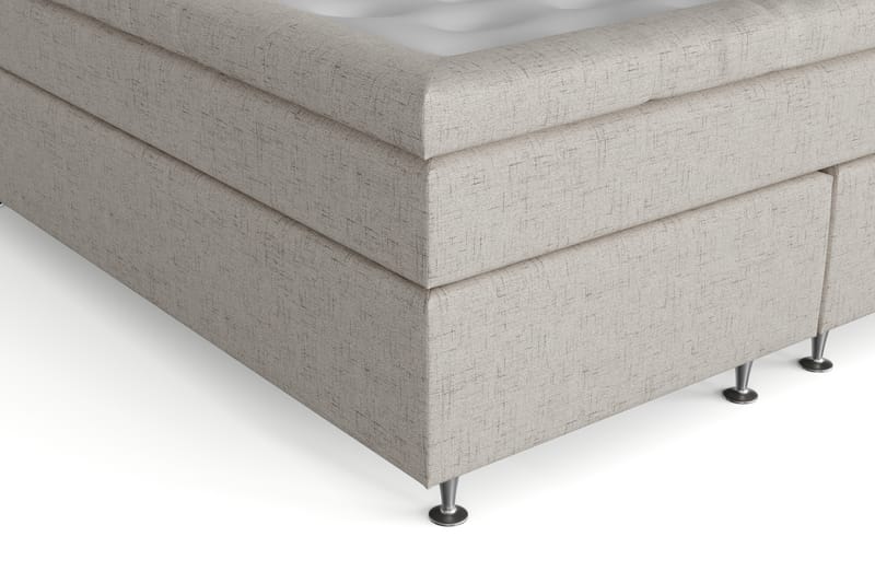Jenkkisänky Abelie 160x200 Medium - Beige - Huonekalut - Sänky - Jenkkisängyt