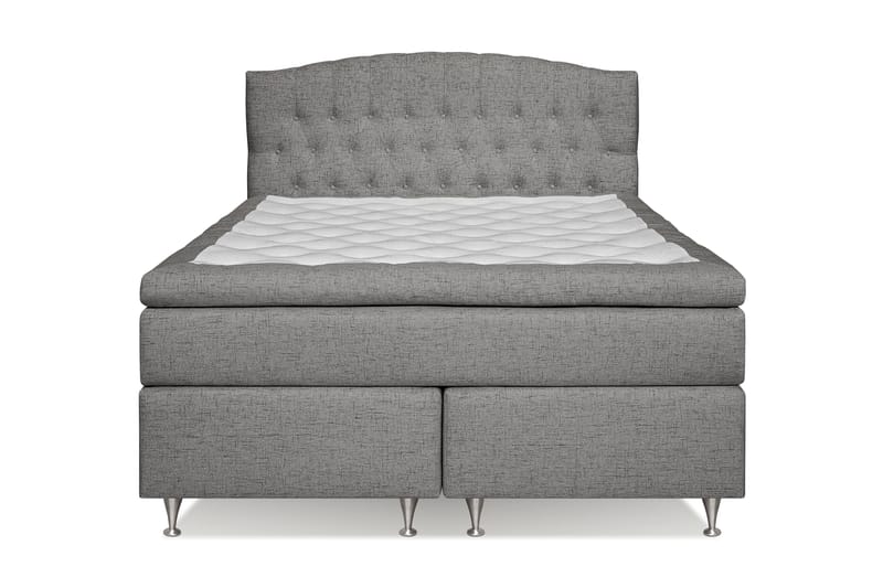 Jenkkisänky Abelie 160x200 Medium - Harmaa - Huonekalut - Sänky - Jenkkisängyt