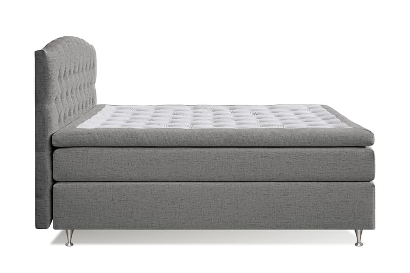 Jenkkisänky Abelie 160x200 Medium - Harmaa - Huonekalut - Sänky - Jenkkisängyt