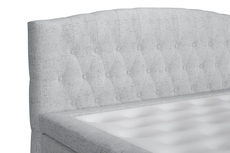 Jenkkisänky Abelie 160x200 Medium - Vaaleanharmaa - Huonekalut - Sänky - Jenkkisängyt