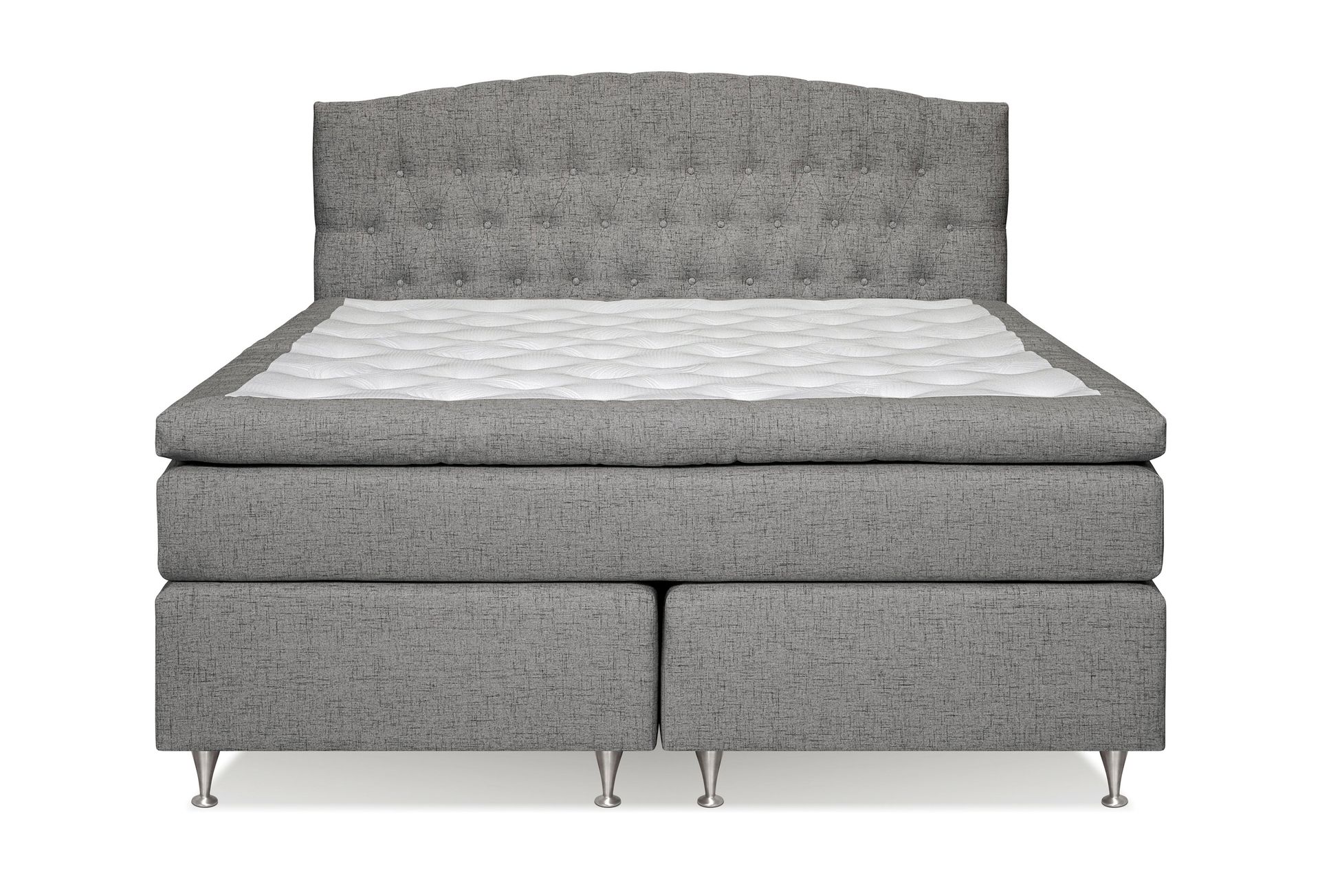 Jenkkisänky Abelie 180x200 Kova - Harmaa - Huonekalut - Sänky - Jenkkisängyt