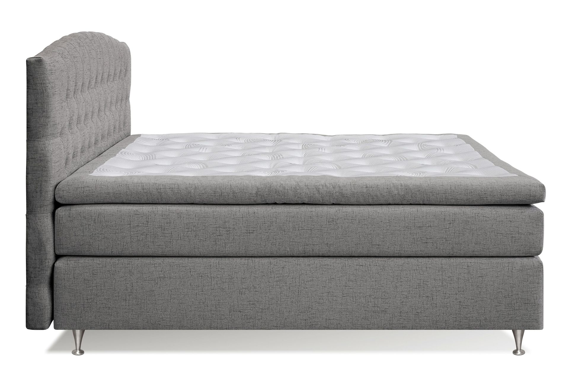 Jenkkisänky Abelie 180x200 Kova - Harmaa - Huonekalut - Sänky - Jenkkisängyt