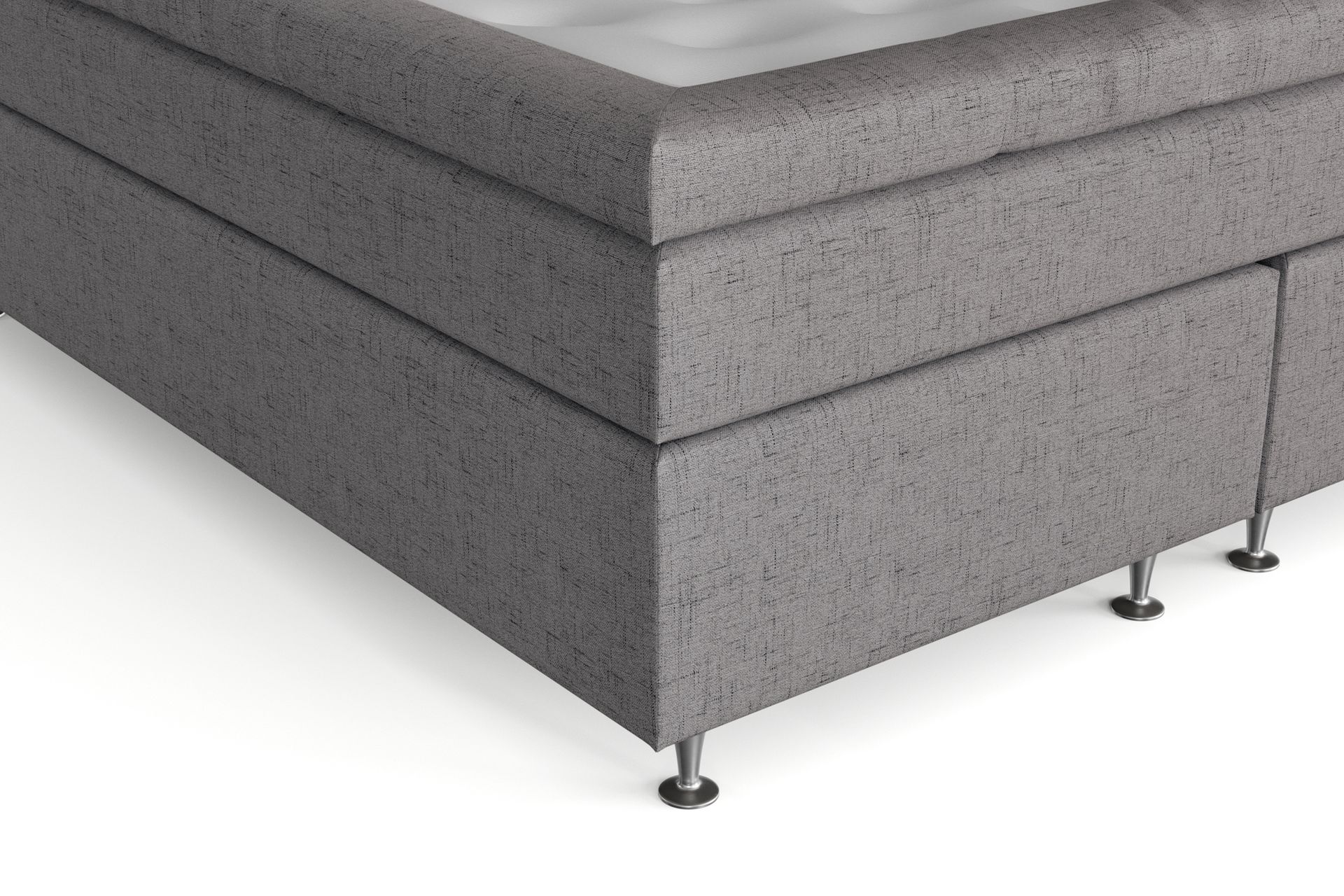 Jenkkisänky Abelie 180x200 Kova - Harmaa - Huonekalut - Sänky - Jenkkisängyt