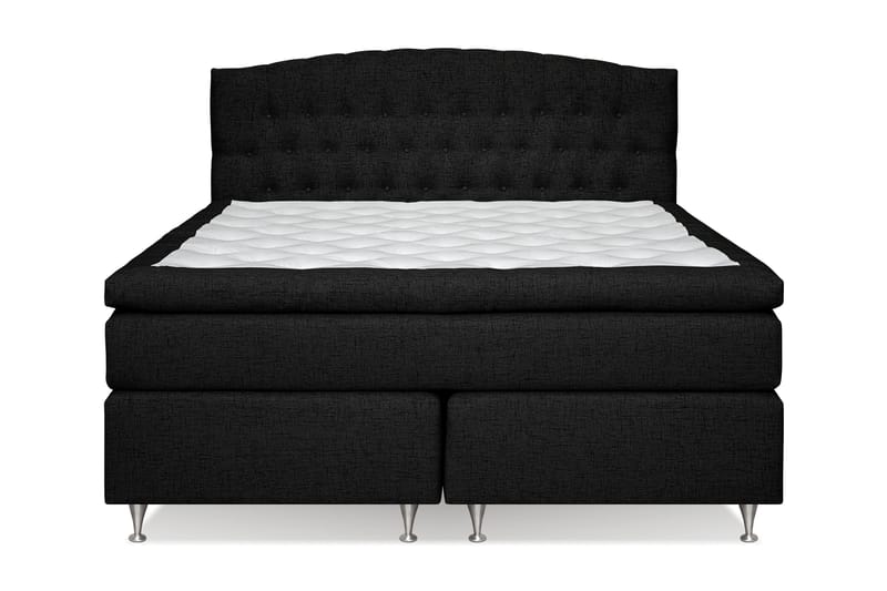 Jenkkisänky Abelie 180x200 Kova - Musta - Huonekalut - Sänky - Jenkkisängyt