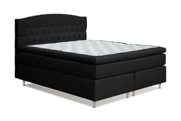 Jenkkisänky Abelie 180x200 Kova - Musta - Huonekalut - Sänky - Jenkkisängyt