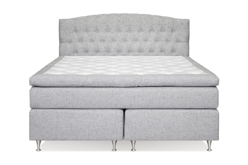 Jenkkisänky Abelie 180x200 Kova - Vaaleanharmaa - Huonekalut - Sänky - Jenkkisängyt