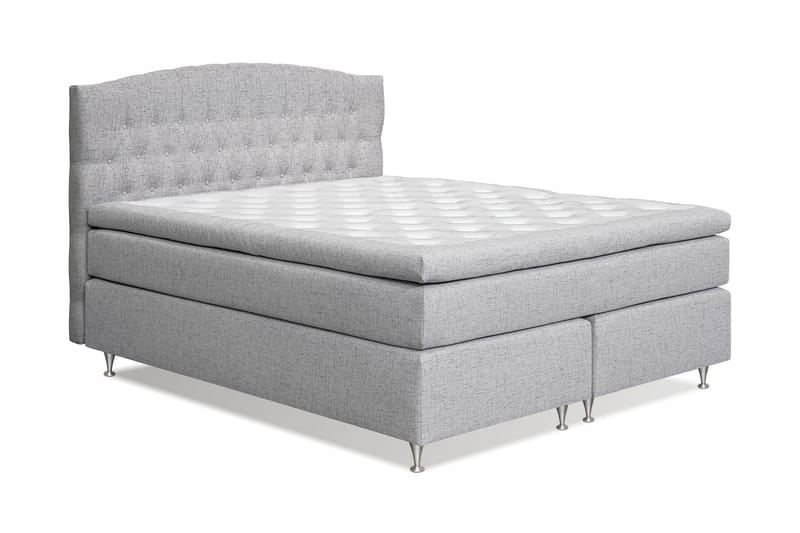 Jenkkisänky Abelie 180x200 Kova - Vaaleanharmaa - Huonekalut - Sänky - Jenkkisängyt