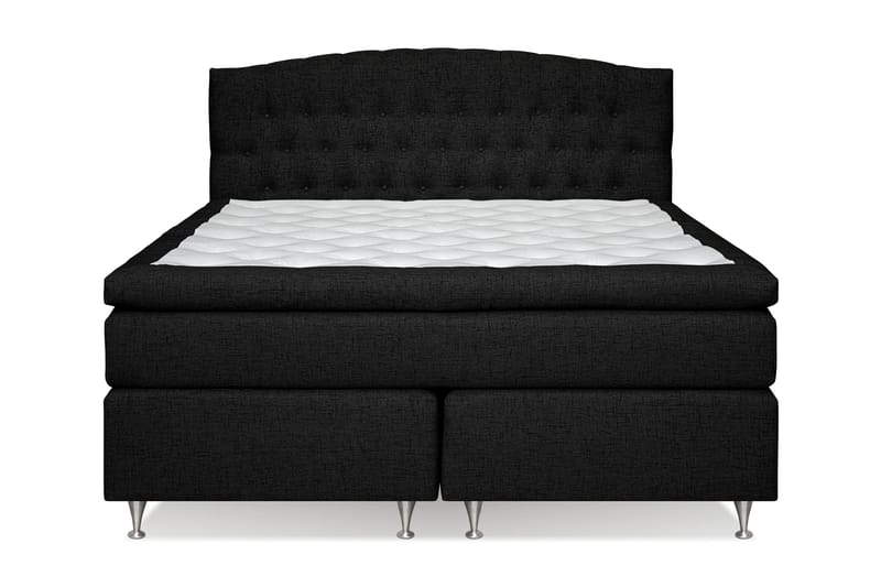 Jenkkisänky Abelie 180x200 Kova/Medium - Musta - Huonekalut - Sänky - Parisänky