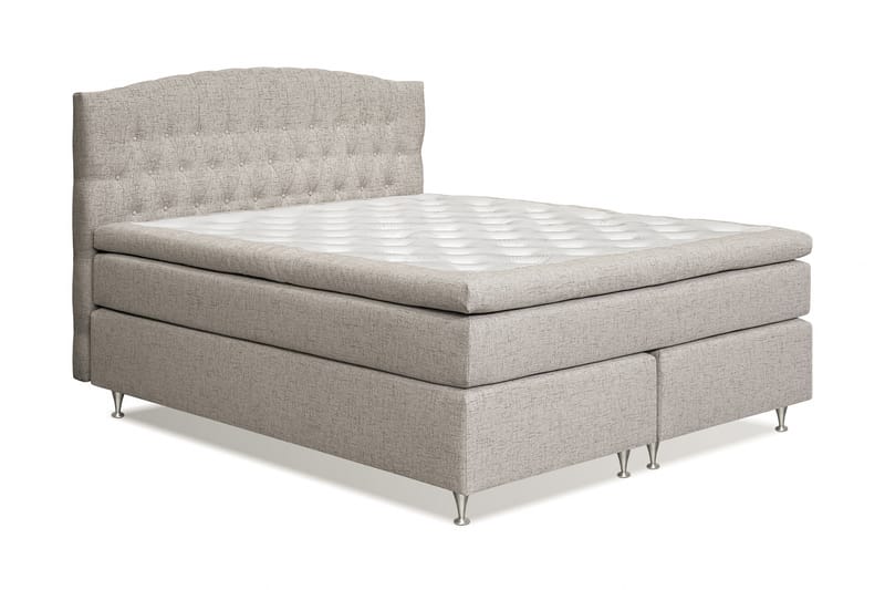 Jenkkisänky Abelie 180x200 Medium - Beige - Huonekalut - Sänky - Jenkkisängyt