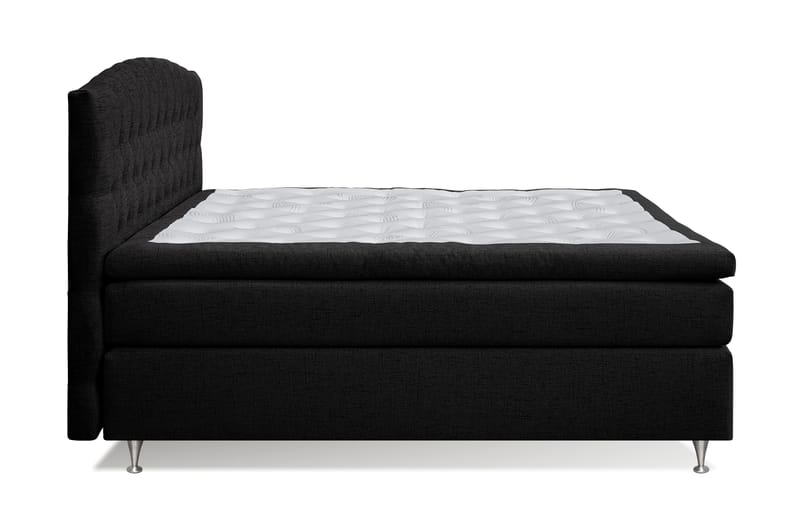 Jenkkisänky Abelie 180x200 Medium - Musta - Huonekalut - Sänky - Jenkkisängyt