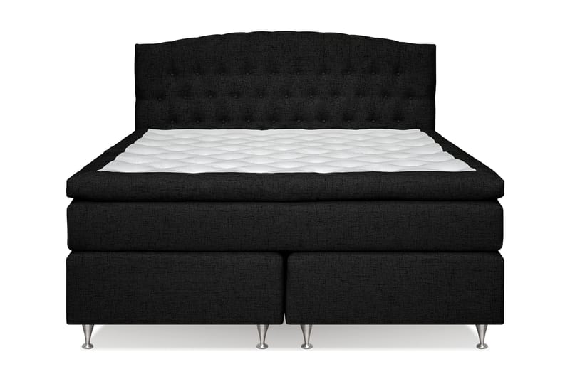 Jenkkisänky Abelie 180x200 Medium - Musta - Huonekalut - Sänky - Jenkkisängyt