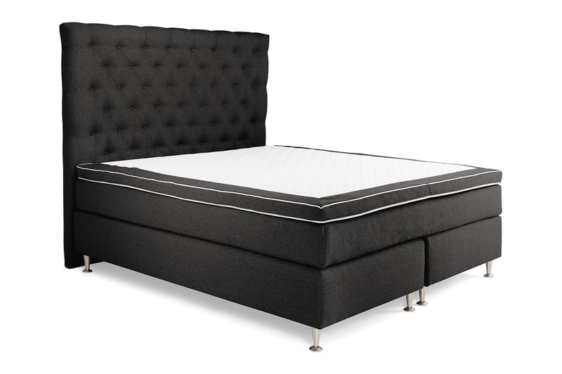 Jenkkisänky Boxford 180x200 - Tummanharmaa - Huonekalut - Sänky - Jenkkisängyt