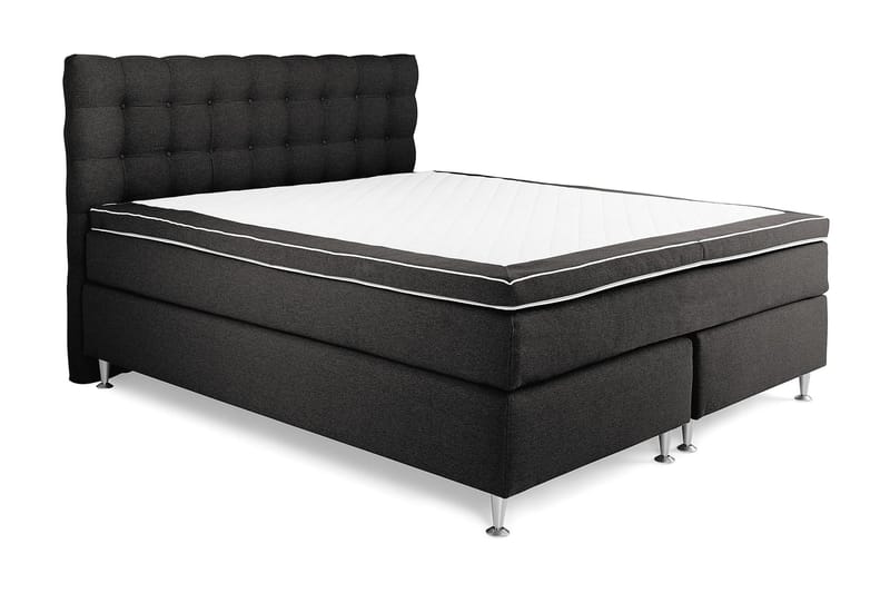 Jenkkisänky Boxford 180x200 - Tummanharmaa - Huonekalut - Sänky - Jenkkisängyt