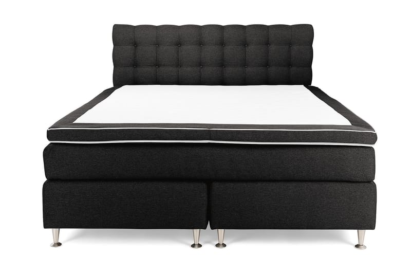 Jenkkisänky Boxford 180x200 - Tummanharmaa - Huonekalut - Sänky - Jenkkisängyt
