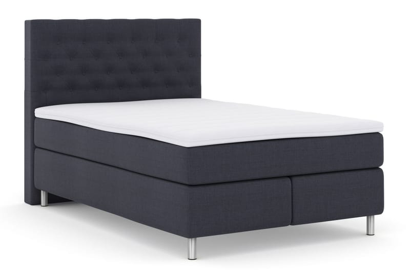 Jenkkisänky Choice No 3 140x200 Kova - Sininen/Metalli - Huonekalut - Sänky - Jenkkisängyt