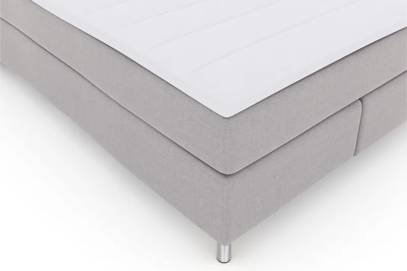 Jenkkisänky Choice No 3 140x200 Medium - Vaaleanharmaa/Metalli - Huonekalut - Sänky - Parisänky