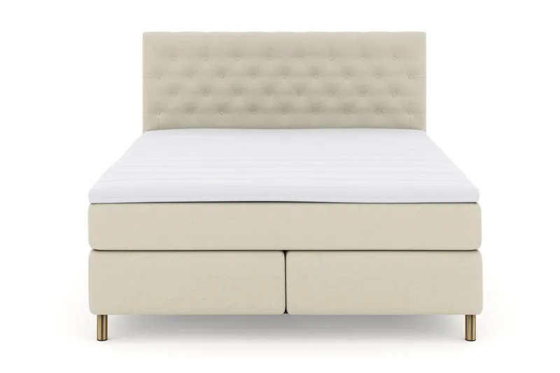 Jenkkisänky Choice No 3 180x200 Kova/Medium - Beige/Kupari - Huonekalut - Sänky - Parisänky