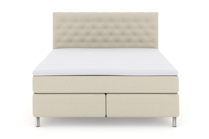 Jenkkisänky Choice No 3 180x200 Medium - Beige/Metalli - Huonekalut - Sänky - Jenkkisängyt