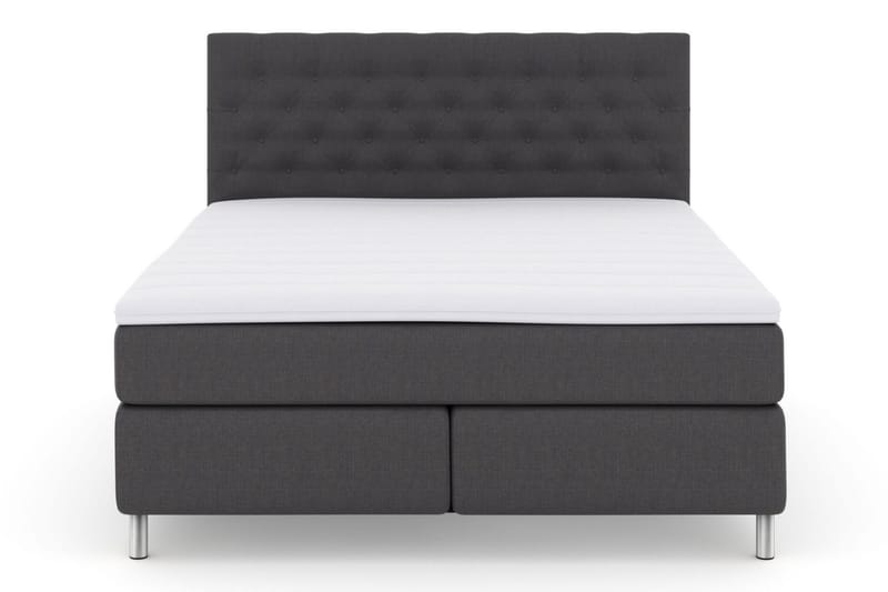 Jenkkisänky Choice No 3 210x210 Kova - Tummanharmaa/Metalli - Huonekalut - Sänky - Parisänky