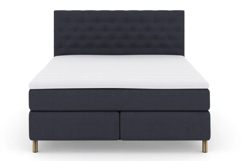 Jenkkisänky Choice No 3 210x210 Medium - Sininen/Kupari - Huonekalut - Sänky - Parisänky