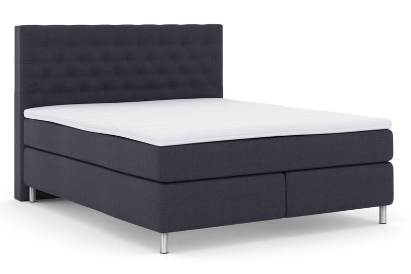 Jenkkisänky Choice No 3 210x210 Medium - Sininen/Metalli - Huonekalut - Sänky - Parisänky