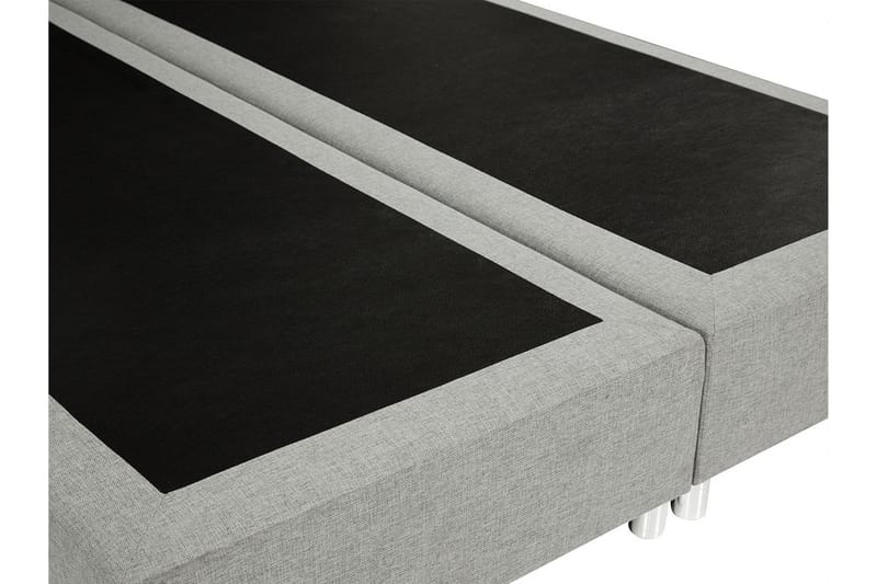 Jenkkisänky Forus 140x200 cm - Vaaleanharmaa - Huonekalut - Sänky - Jenkkisängyt