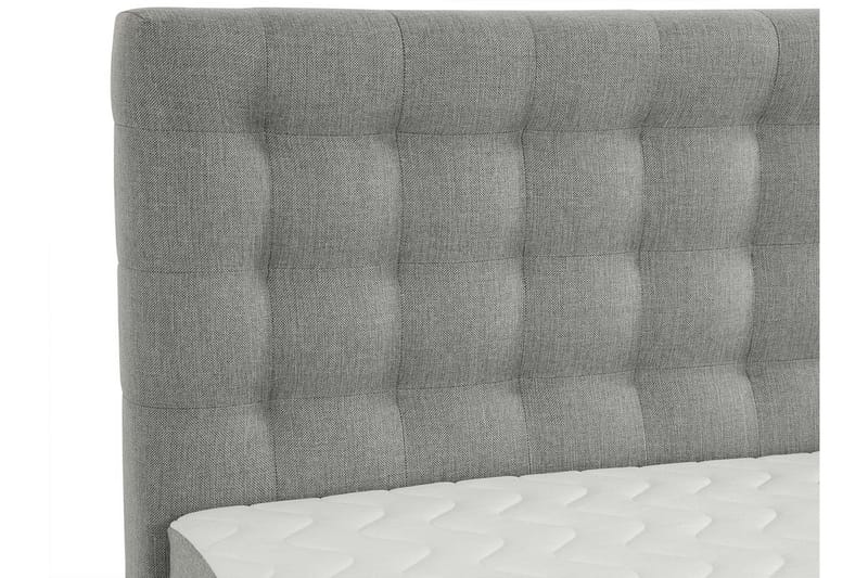 Jenkkisänky Forus 160x200 cm - Harmaa - Huonekalut - Sänky - Parisänky