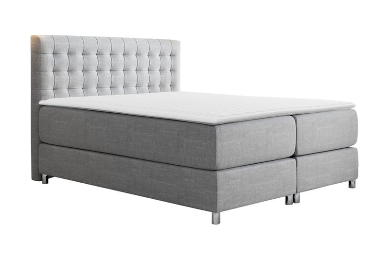 Jenkkisänky Forus 180x200 cm, Vaaleanharmaa