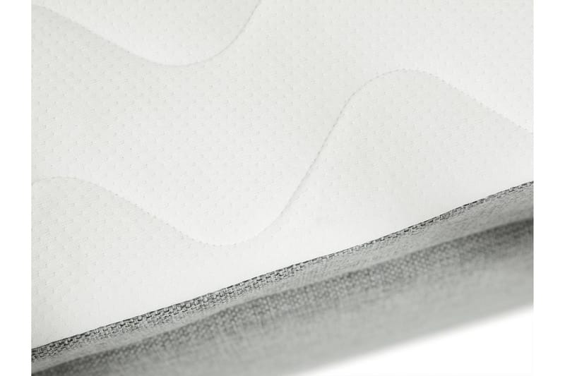 Jenkkisänky Forus 180x200 cm - Vaaleanharmaa - Huonekalut - Sänky - Parisänky