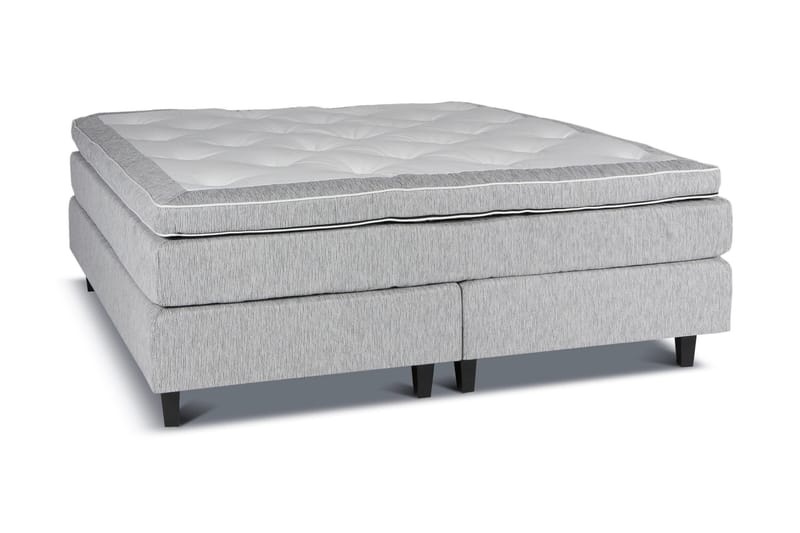 Jenkkisänky Gilius 180x200 - Vaaleanharmaa - Huonekalut - Sänky - Parisänky