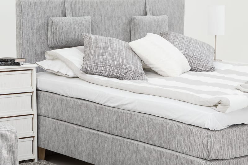 Jenkkisänky Grand 160x200 Vaaleanharmaa - Huonekalut - Sänky - Parisänky