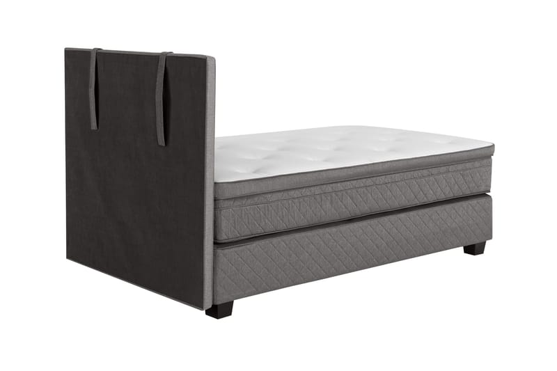 Jenkkisänky Kilmer 140x200 - Harmaa - Huonekalut - Sänky - Parisänky