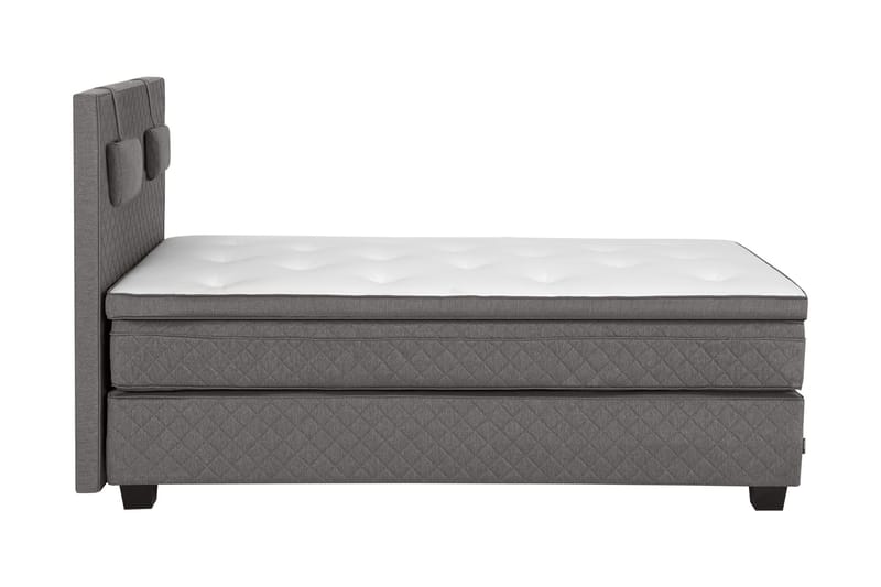 Jenkkisänky Kilmer 140x200 - Harmaa - Huonekalut - Sänky - Parisänky