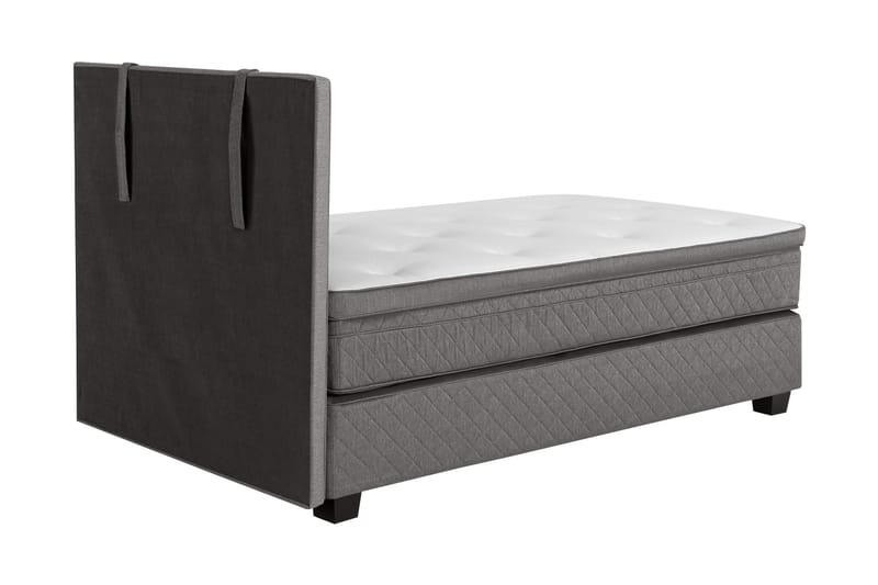 Jenkkisänky Kilmer 140x200 - Harmaa - Huonekalut - Sänky - Parisänky
