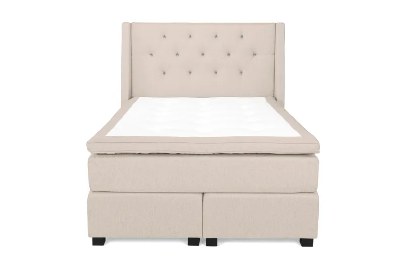 Jenkkisänky Langham 140x200 cm Beige, undefined