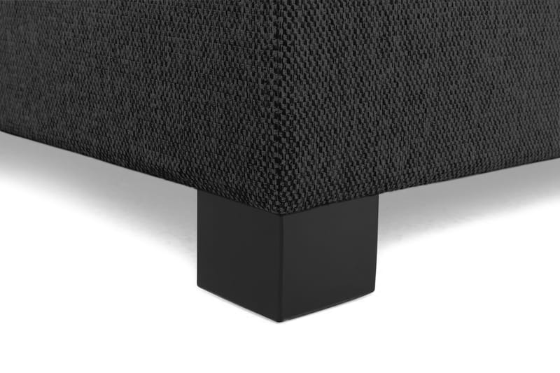 Jenkkisänky Langham 140x200 cm Musta - Huonekalut - Sänky - Parisänky