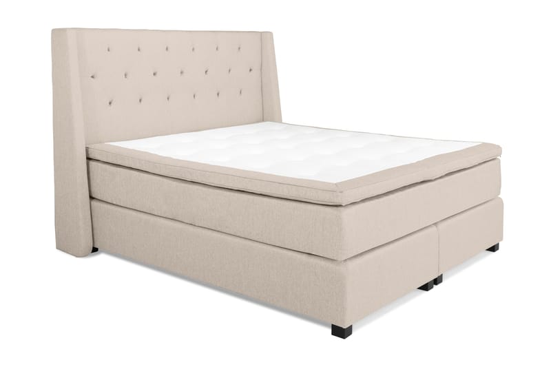 Jenkkisänky Langham 180x200 cm Beige - Huonekalut - Sänky - Parisänky
