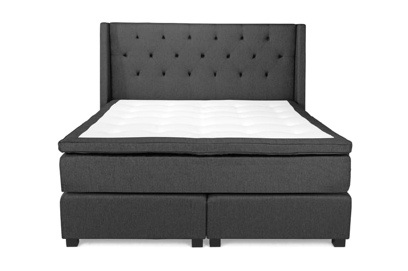 Jenkkisänky Langham 180x200 Harmaa - Huonekalut - Sänky - Parisänky