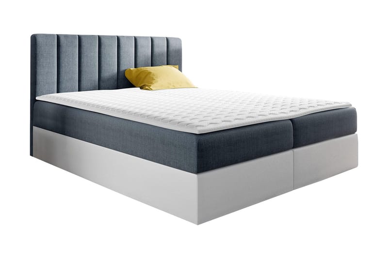 Jenkkisänky Levold 200x200 cm - Harmaa - Huonekalut - Sänky - Parisänky