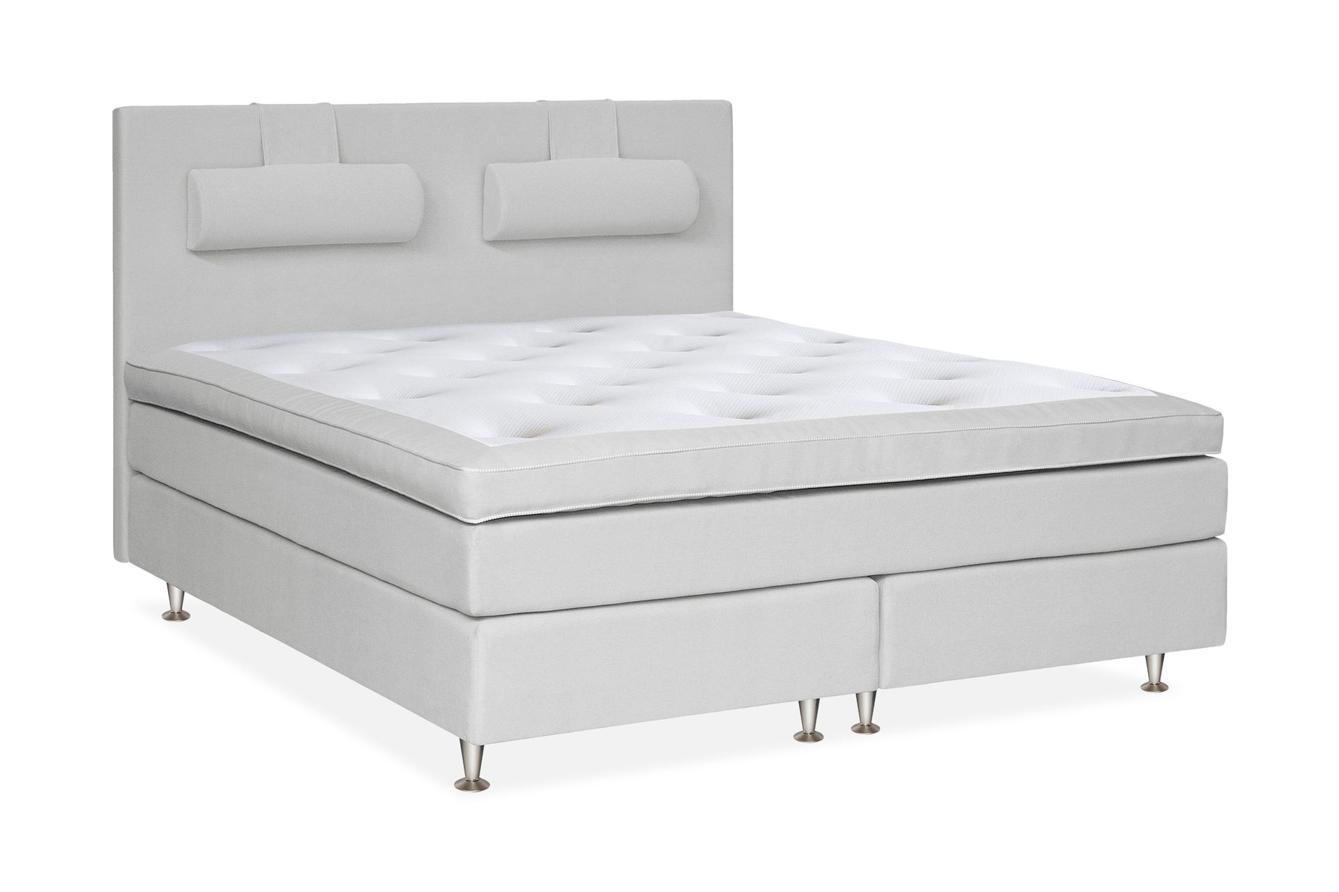 Jenkkisänky Longford 160x200 Kova Eri vaihtoehtoja - Malaga Vaaleanharmaa - Huonekalut - Sänky - Jenkkisängyt