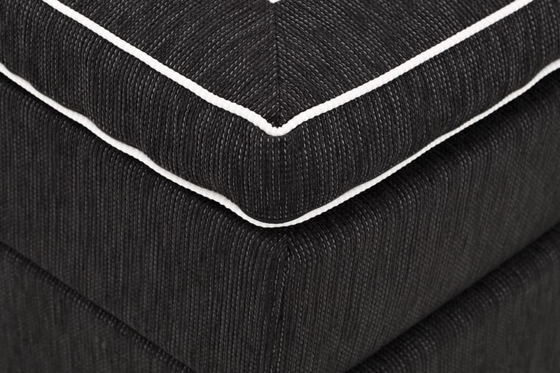 Jenkkisänky Longford 180x200 Kova Polyeetterivaahto - Musta - Huonekalut - Sänky - Parisänky