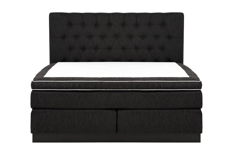 Jenkkisänky Longford 180x200 Kova Polyeetterivaahto - Musta - Huonekalut - Sänky - Jenkkisängyt