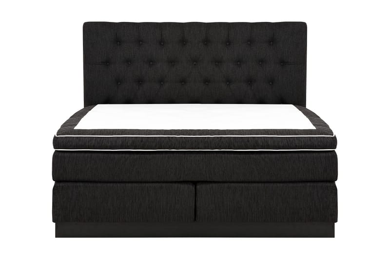 Jenkkisänky Longford 180x200 Kova Polyeetterivaahto, Musta