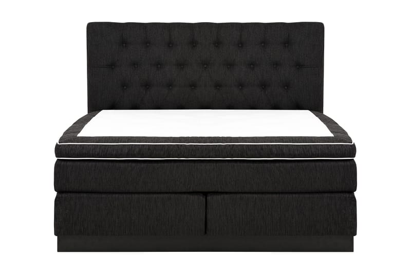 Jenkkisänky Longford 180x200 Kova Polyeetterivaahto, Musta