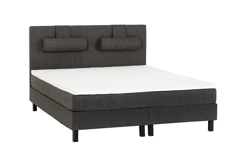 Jenkkisänky Lucky 150x200 Vaahto - Musta/Harmaa - Huonekalut - Sänky - Parisänky