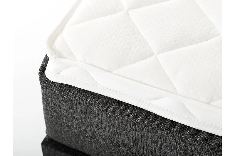 Jenkkisänky Lucky 150x200 Vaahto - Musta/Harmaa - Huonekalut - Sänky - Parisänky