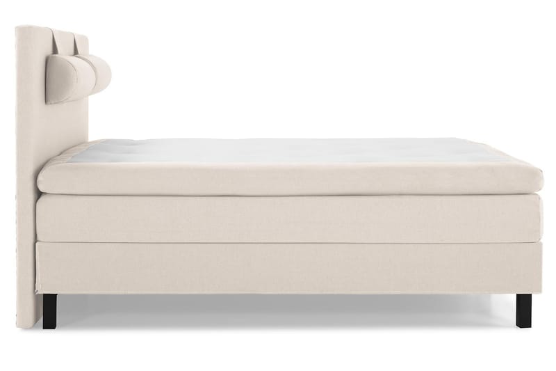 Jenkkisänky Olivia 150x200 Polyeetteri - Beige - Huonekalut - Sänky - Jenkkisängyt