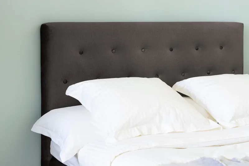 Jenkkisänky Rebeca 140x200 - Tummanharmaa - Huonekalut - Sänky - Parisänky