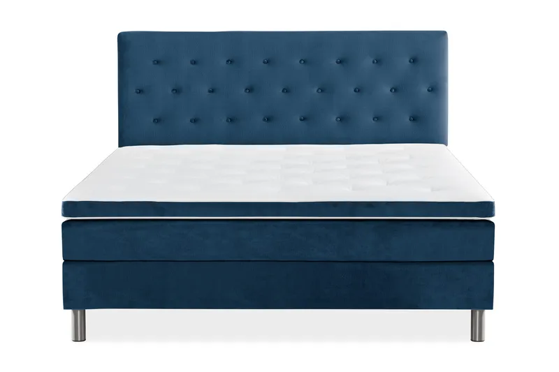 Jenkkisänky Rebeca 160x200 - Sininen - Huonekalut - Sänky - Parisänky
